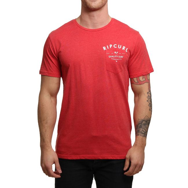 Футболка чоловіча Rip Curl COASTLINE POCKET ribbon - фото 1