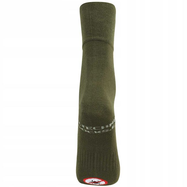 Шкарпетки Comodo Hunting Merino Wool Socks Anti-Ticks Khaki - фото 5