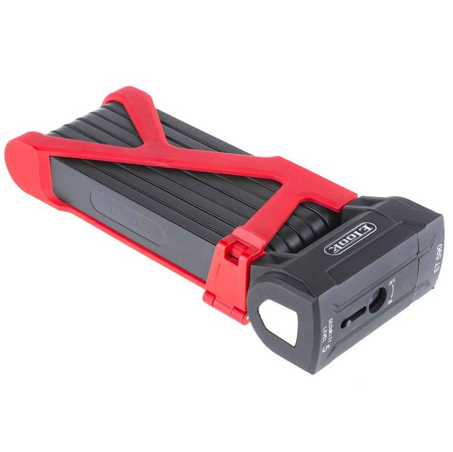 Велозамок сегментний Etook ET590 Red - фото 1