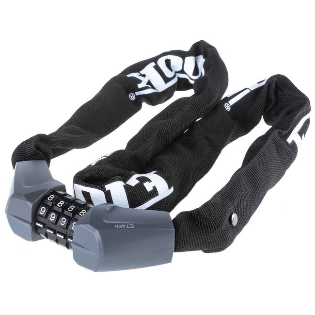 Велозамок ланцюговий Etook ET465 Gray - фото 1