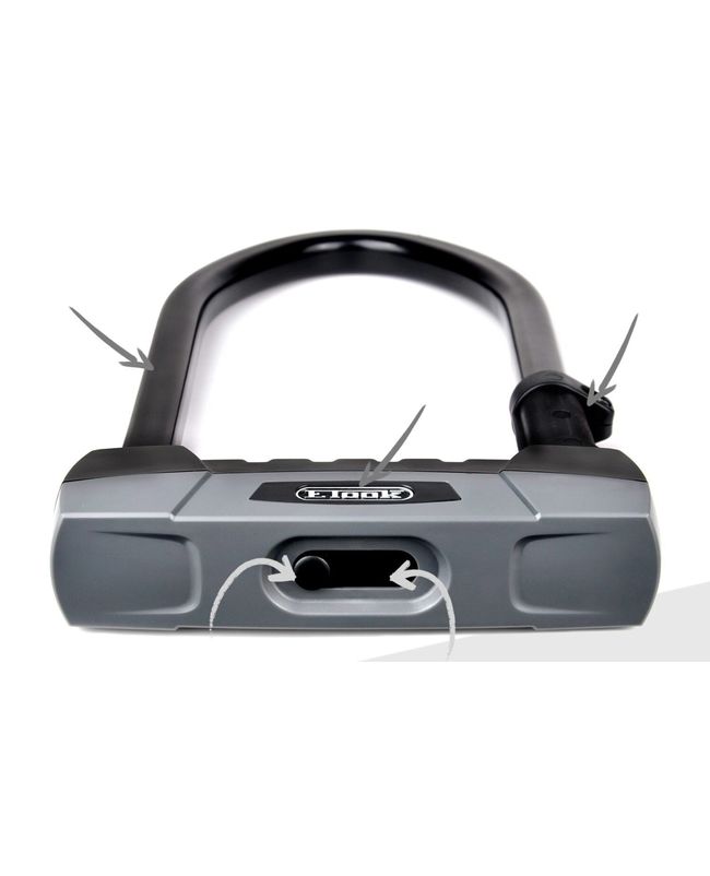 Велозамок скоба Etook U-Lock ET600L - фото 9