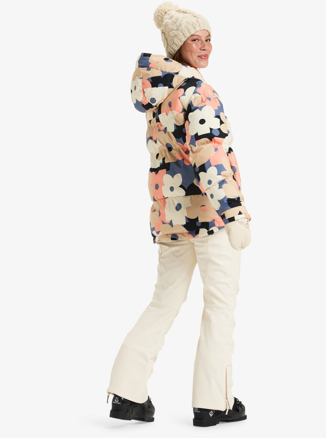 Лижна жіноча куртка Roxy ALOFTEDPUFFY Blue - фото 3