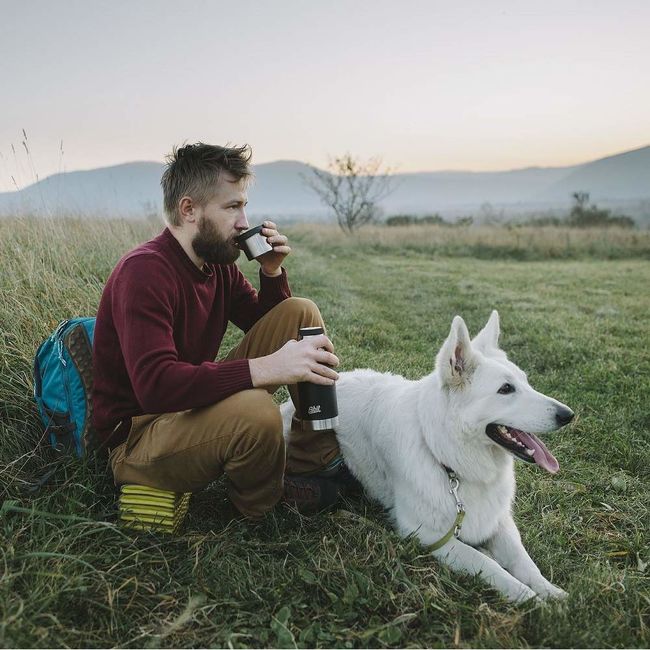 Термос Esbit Sculptor 1L Polar Blue VF1000SC-PB - фото 6