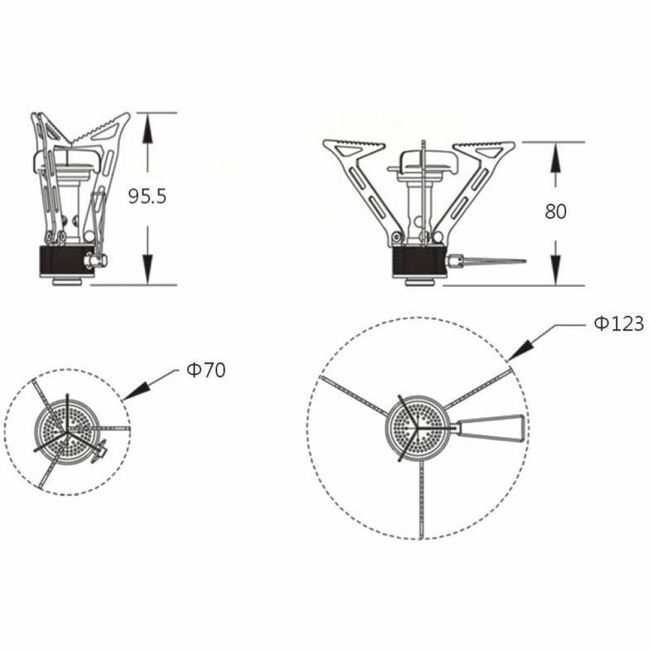 Газовий пальник Fire Maple FMS 103 - фото 3