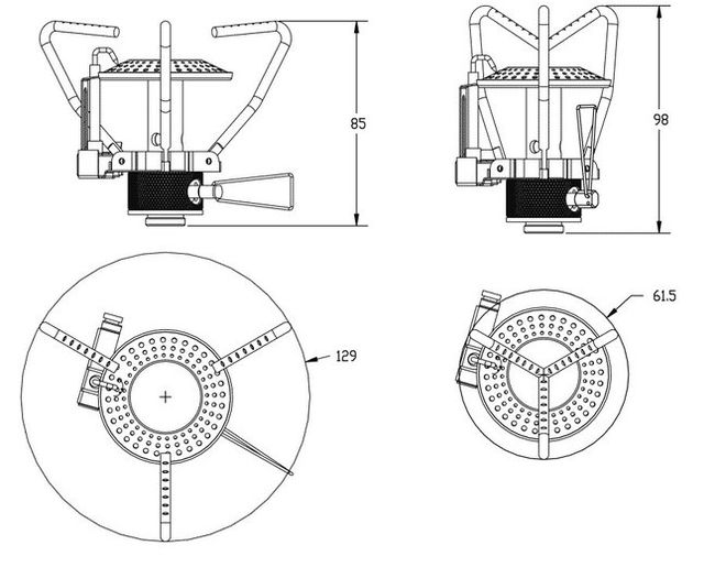 Газовий пальник Fire Maple FMS 106 - фото 8