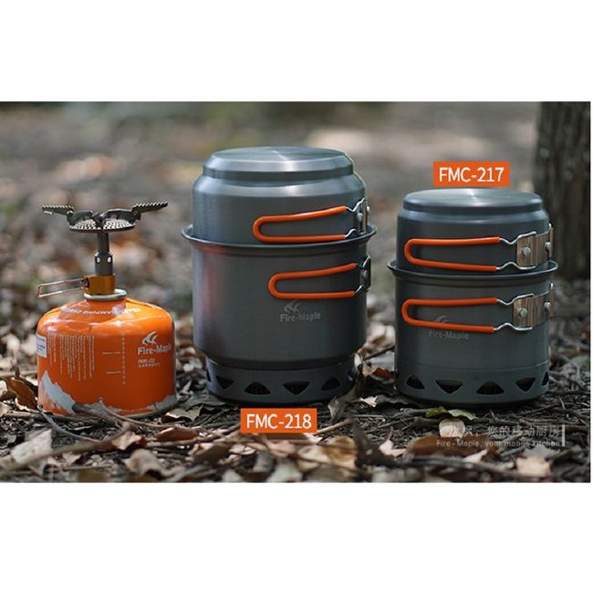 Набір казанків з теплообмінником Fire-Maple FMC 218, 1350+750мл - фото 4