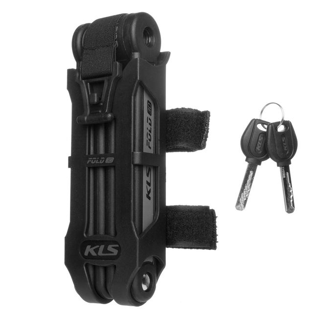 Замок велосипедний KLS Fold 30 Grey - фото 2