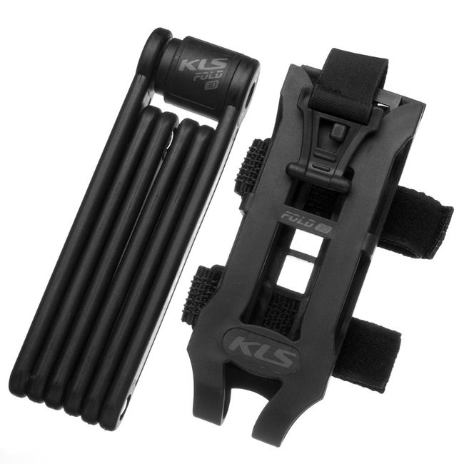 Замок велосипедний KLS Fold 30 Grey - фото 3