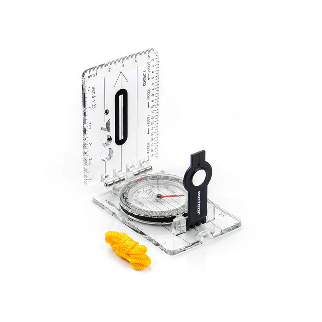 Компас Meteor 71008 з лінійкою складний - фото 1