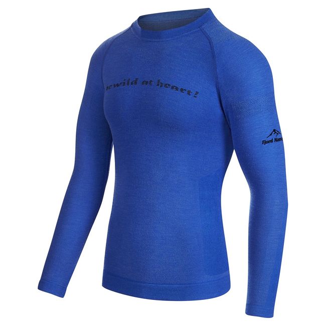 Термофутболка Fjord Nansen Merino Longsleeve Men Blue - фото 2