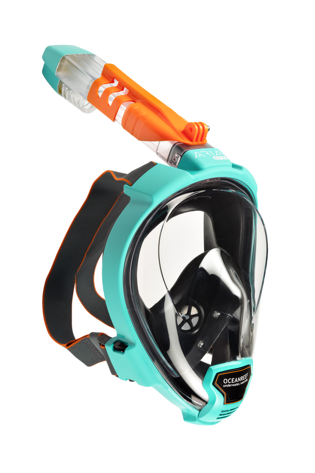 Маска Ocean Reef Aria QR + Full Face Teal - фото 1