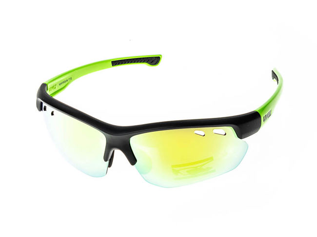 Окуляри Uvex Sportstyle 115 Black Mat Yellow - фото 1