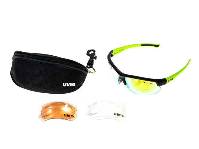 Окуляри Uvex Sportstyle 115 Black Mat Yellow - фото 8