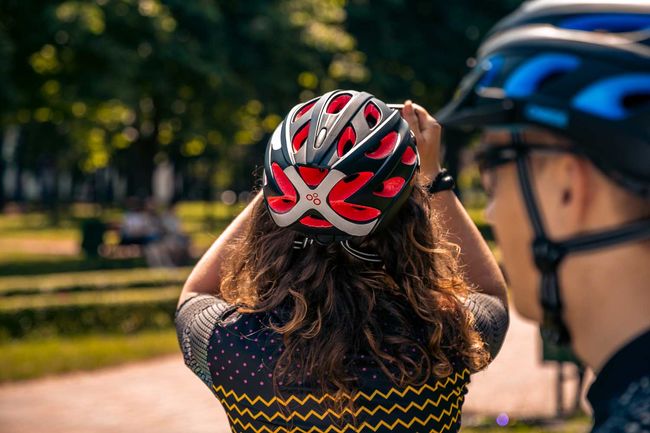 Шолом велосипедний OnRide Puls Black-Red L 57-61 - фото 7