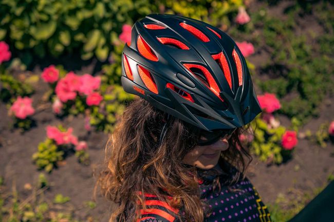 Шолом велосипедний OnRide Puls Black-Red L 57-61 - фото 8