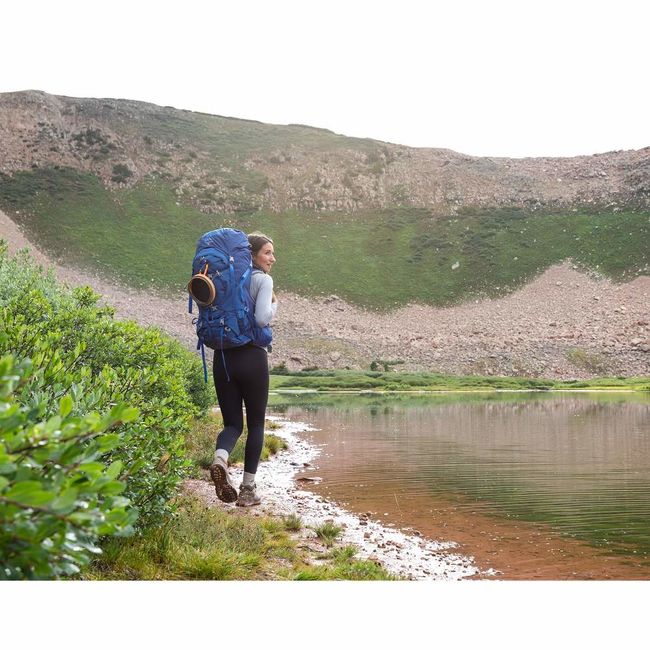 Рюкзак Osprey Ariel 65 Ceramic Blue - фото 8