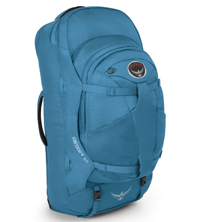 Рюкзак Osprey FARPOINT 55 Caribbean Blue - фото 1