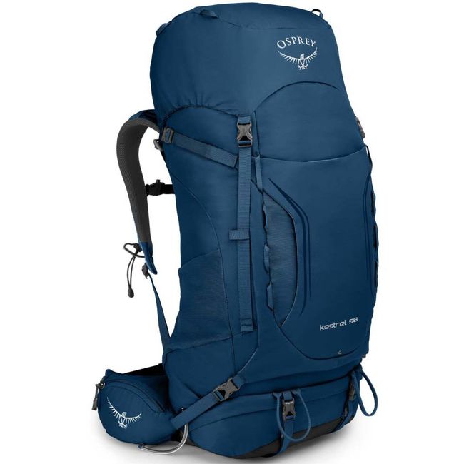Рюкзак Osprey Kestrel 58 Loch Blue - фото 11