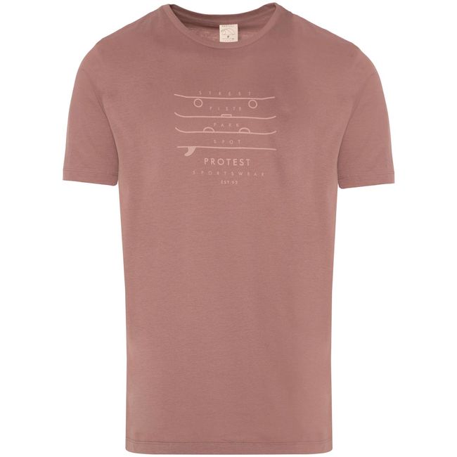 Футболка Protest Harwell Marron Fabric - фото 1