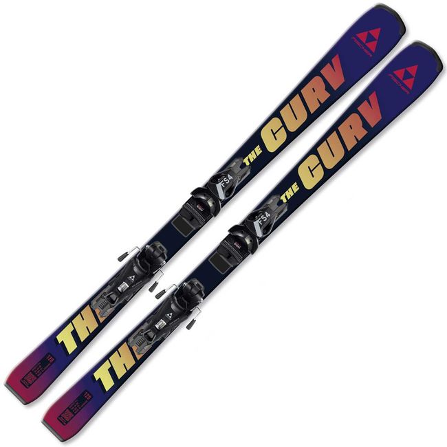 Гірські лижі Fischer The Curv Jr (70-120) + Кр. FS 4 GW CA JRS '25 - фото 1