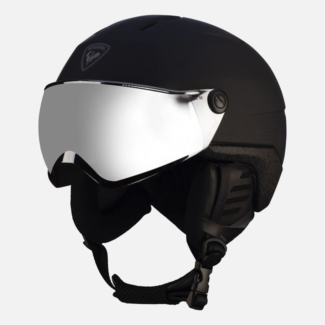 Гірськолижний шолом Rossignol Fit Visor Impacts Black '26 - фото 1