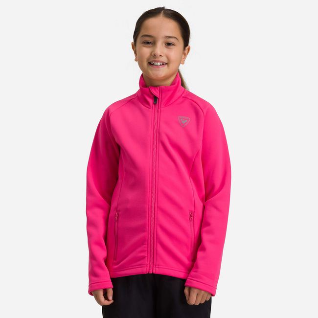 Фліс дитячий Rossignol Girl Fz Clim Pink Fushia '24 - фото 1