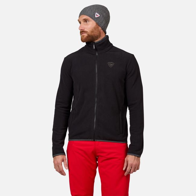 Фліс чоловічий Rossignol Strawpile Fleece Fz Black - фото 1