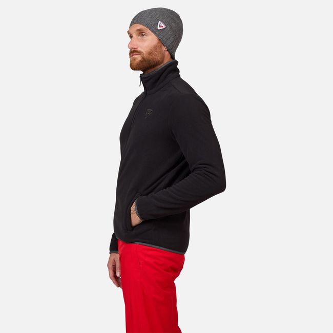 Фліс чоловічий Rossignol Strawpile Fleece Fz Black - фото 2