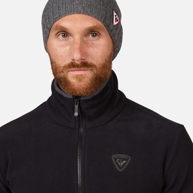 Фліс чоловічий Rossignol Strawpile Fleece Fz Black - фото 5