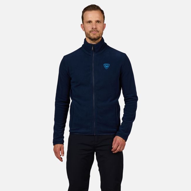 Чоловічий фліс Rossignol Strawpile Full-Zip Fleece Jacket Dark Navy - фото 1