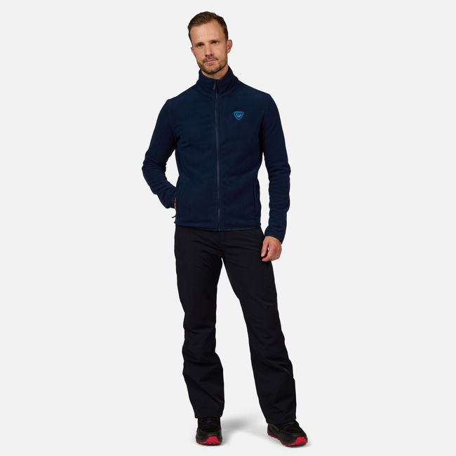Чоловічий фліс Rossignol Strawpile Full-Zip Fleece Jacket Dark Navy - фото 5