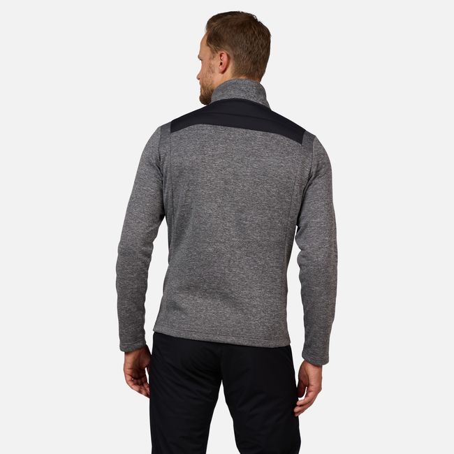 Фліс-куртка Rossignol Hero Classique Hybrid Grey '25 - фото 2