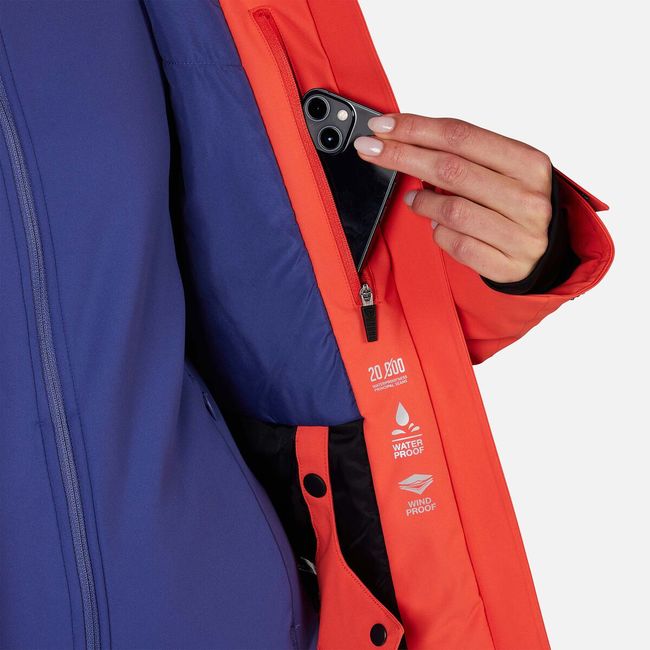 Куртка жіноча Rossignol W Strawpile Jkt Orange Flame '26 - фото 9