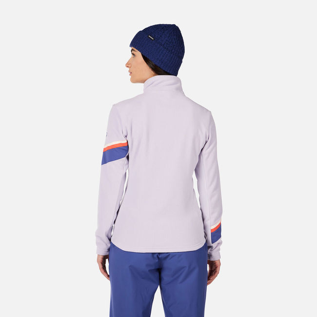Фліс жіночий Rossignol W Strawpile Fleece Fz Galactic Lilac - фото 4
