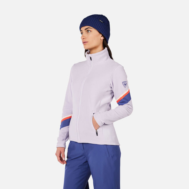 Фліс жіночий Rossignol W Strawpile Fleece Fz Galactic Lilac - фото 3