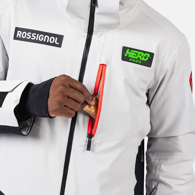 Куртка чоловіча Rossignol Hero Blackside Insulated Jkt Softgrey '26 - фото 10