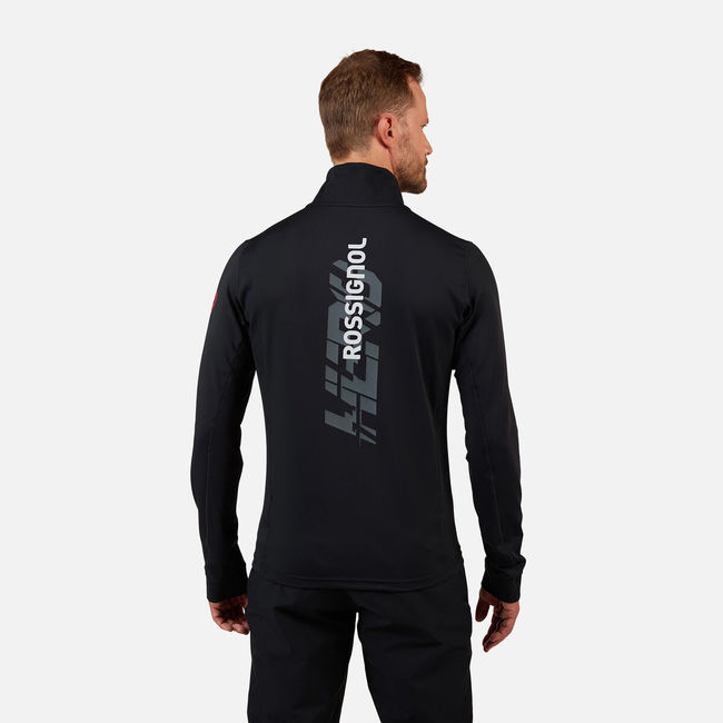 Фліс чоловічий Rossignol Hero Mid Layer Stretch JKT Black '26 - фото 4