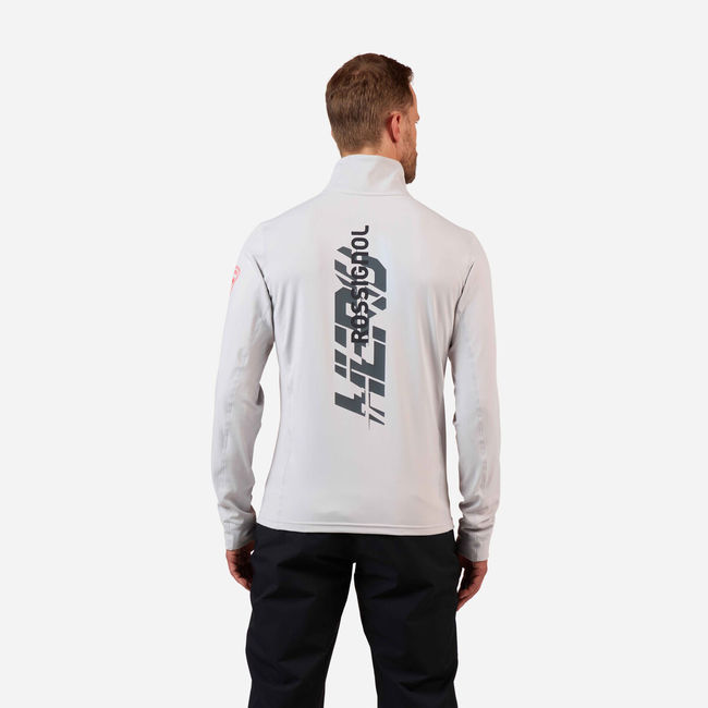 Фліс чоловічий Rossignol Hero Mid Layer Stretch JKT Softgrey '26 - фото 4