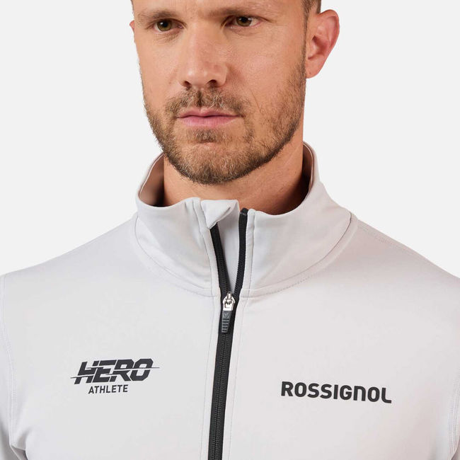 Фліс чоловічий Rossignol Hero Mid Layer Stretch JKT Softgrey '26 - фото 5