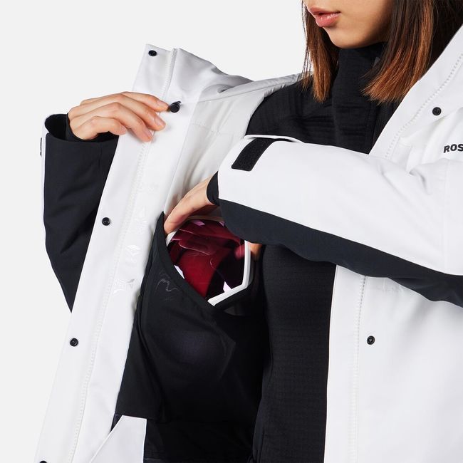 Гірськолижна жіноча куртка Rossignol W Velika Insulated Jacket White '26 - фото 17
