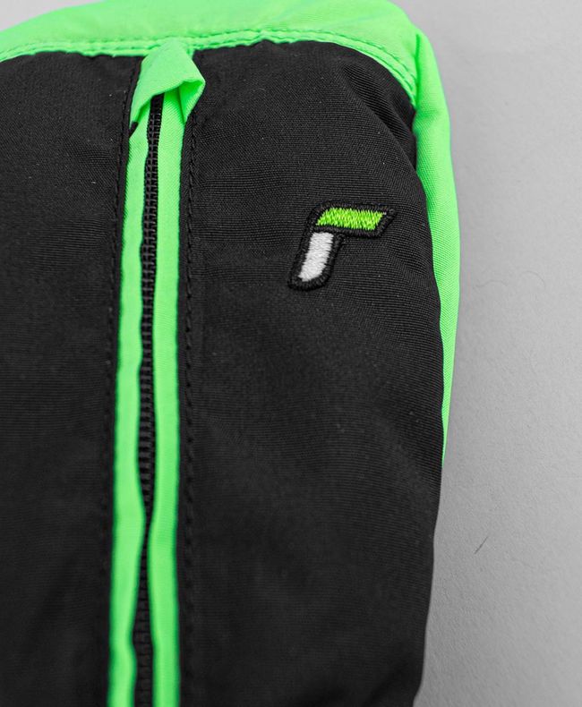 Рукавички дитячі Reusch Ben Mitten Black Neon green - фото 5