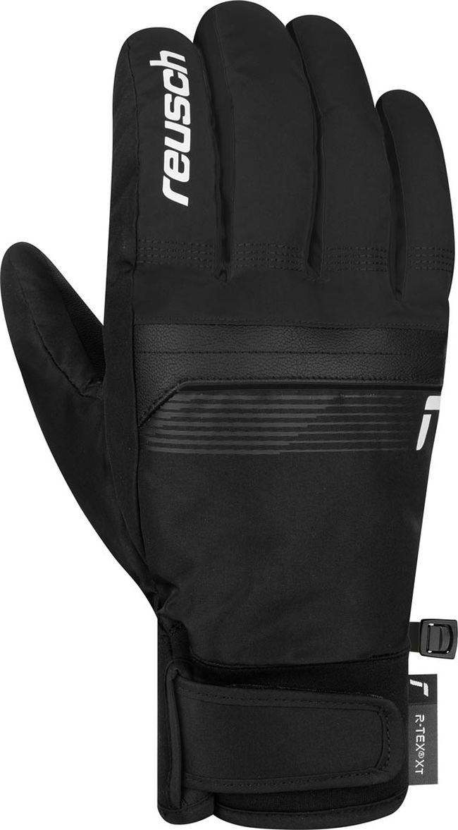 Рукавички чоловічі Reusch Snow Pilot R-Tex Xt Black White - фото 2