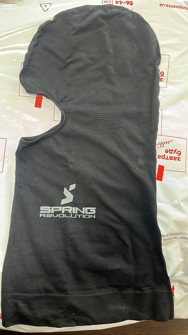 Балаклава Spring Revolution Balaklava - Merino Black - фото 2