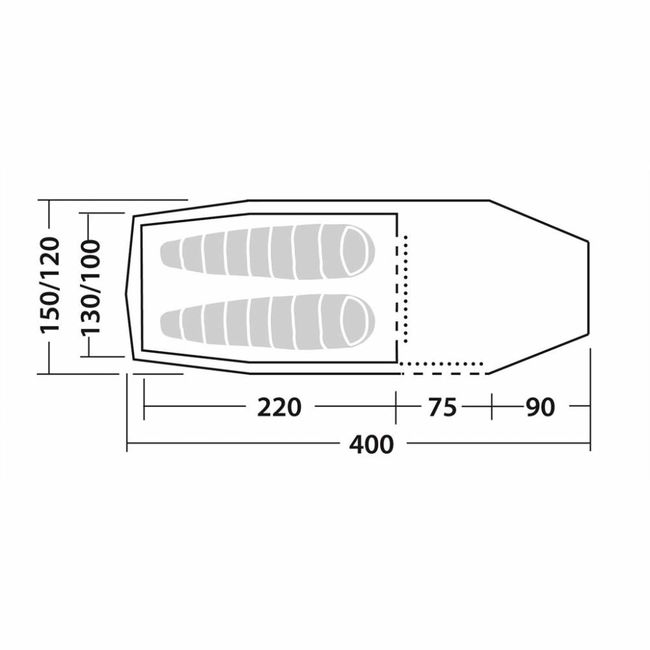 Намет Robens Voyager 2 EX Khaki - фото 9
