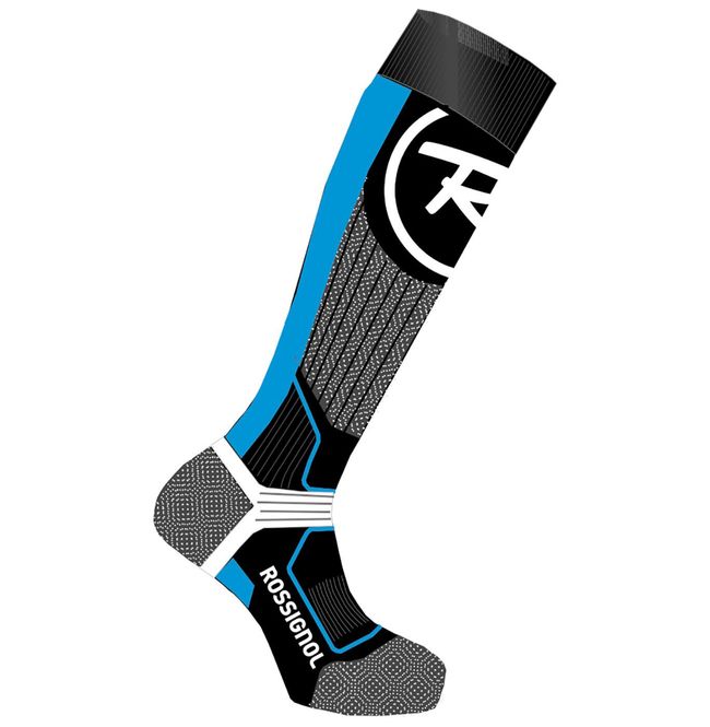 Шкарпетки Rossignol Jr Premium WoolL Black Blue - фото 1