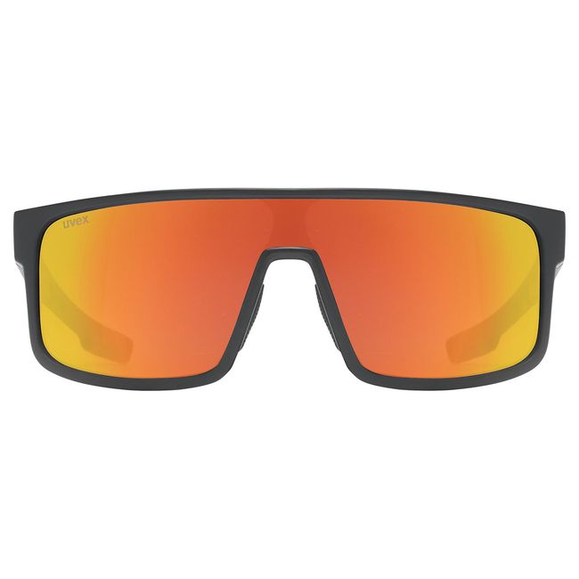 Окуляри Uvex LGL 51 Black matt mirror red - фото 2