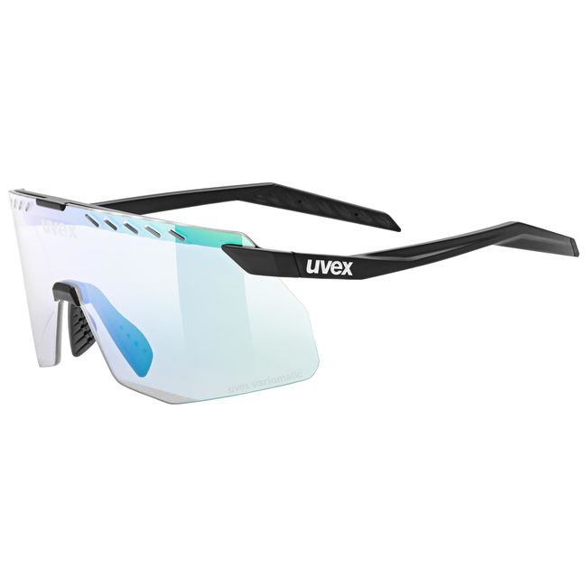 Окуляри Uvex Pace Stage S V Black matt mirror green - фото 1