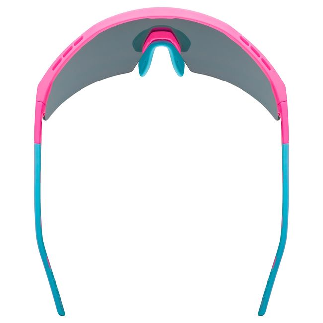 Окуляри Uvex Flowline Pink matt mirror blue - фото 4