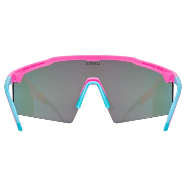 Окуляри Uvex Flowline Pink matt mirror blue - фото 5