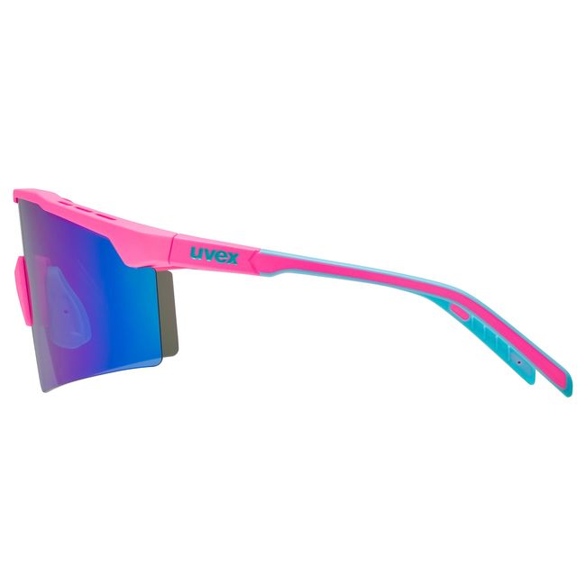 Окуляри Uvex Flowline Pink matt mirror blue - фото 3